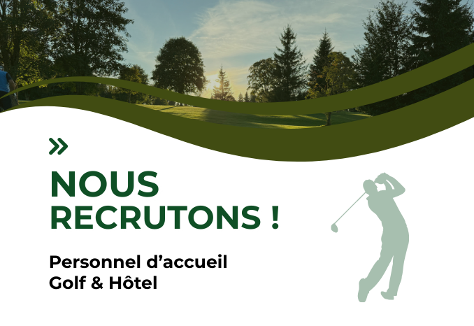 Le Golf-Club Les Bois recrute !