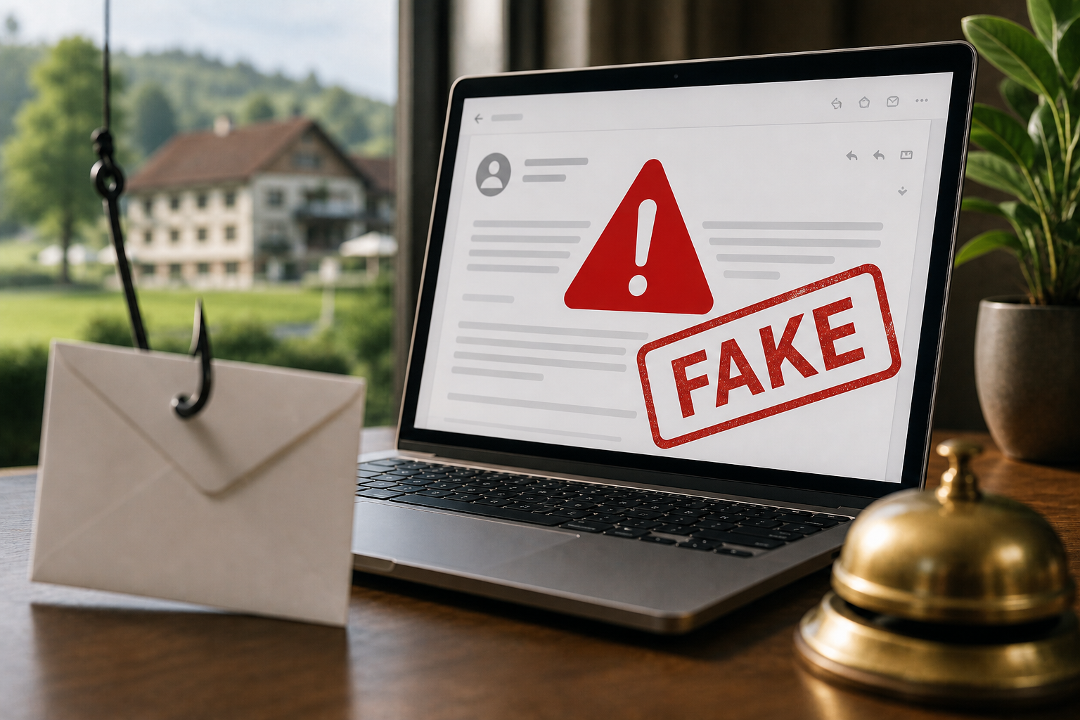 Faux e-mails au nom de l&rsquo;hôtel